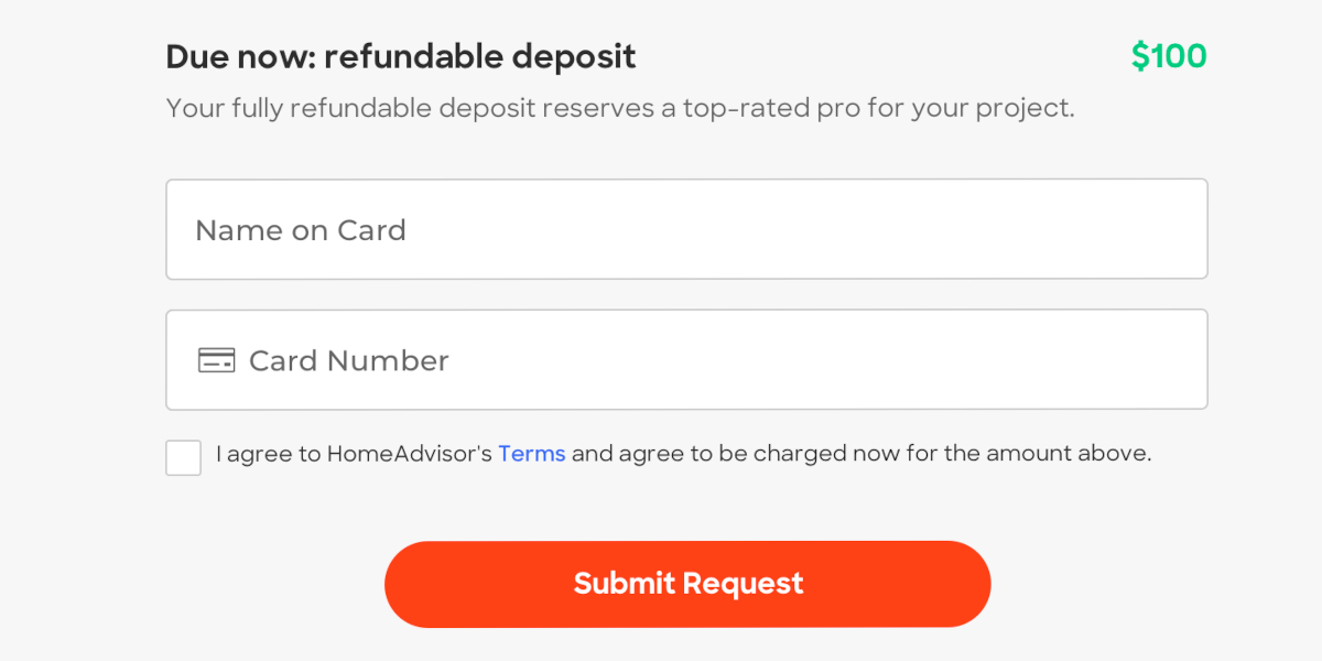 homeadvisort final checkout